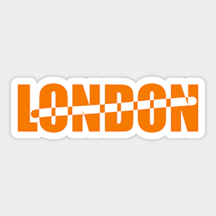 London inspired Sticker